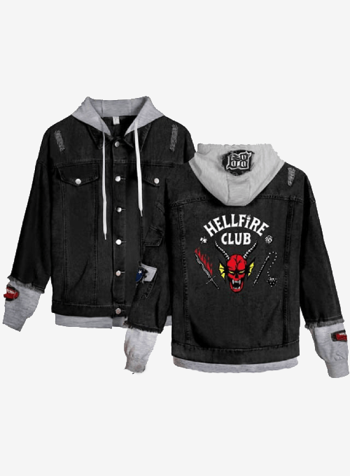 Stranger Things Hellfire Club Baseball Jacket