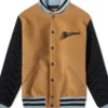 Missoni-Beige-And-Black-Wool-Varsity-Jacket-Front